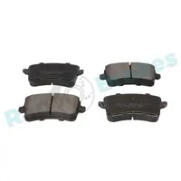 Brake pads set for rear wheels R-P0917