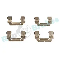 Fastening elements for front brake pads R-U0209
