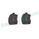 Brake pads set for rear wheels R-P0520