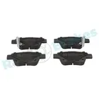 Brake pads set for rear wheels R-P1132