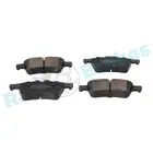 Brake pads set for rear wheels R-P0505