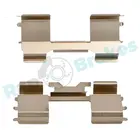 Fastening elements for front brake pads R-U0178