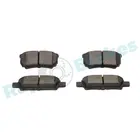 Brake pads set for rear wheels R-P1136