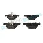Brake pads set for rear wheels R-P0451