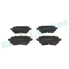 Brake pads set for rear wheels R-P0641