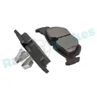 Brake pads set for rear wheels R-P1519