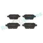 Brake pads set for rear wheels R-P0611