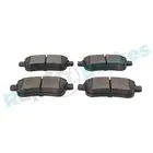 Brake pads set for rear wheels R-P0666