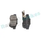 Brake pads set for rear wheels R-P0988