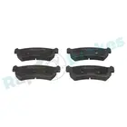 Brake pads set for rear wheels R-P1143