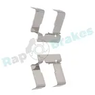 Fastening elements for front brake pads R-U0080