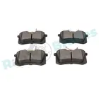 Brake pads set for rear wheels R-P0248