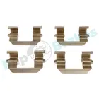 Fastening elements for front brake pads R-U0159