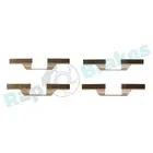 Fastening elements for rear brake pads R-U0054
