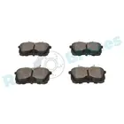 Brake pads set for rear wheels R-P0999