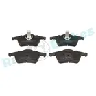 Brake pads set for rear wheels R-P0304