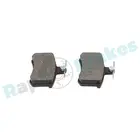 Brake pads set for rear wheels R-P0131