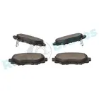 Brake pads set for rear wheels R-P1347