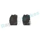 Brake pads set for rear wheels R-P0595