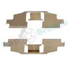Fastening elements for front brake pads R-U0192