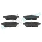 Brake pads set for rear wheels R-P1197