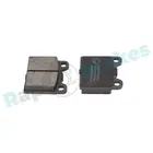 Brake pads set for rear wheels R-P0128