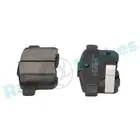 Brake pads set for rear wheels R-P1268