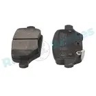 Brake pads set for rear wheels R-P1613