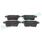 Brake pads set for rear wheels R-P0661
