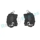 Brake pads set for rear wheels R-P0370