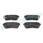 Brake pads set for rear wheels R-P1212