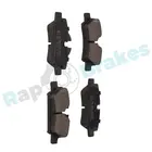 Brake pads set for rear wheels R-P0906