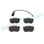 Brake pads set for rear wheels R-P0375