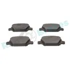 Brake pads set for rear wheels R-P0299