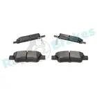 Brake pads set for rear wheels R-P1235