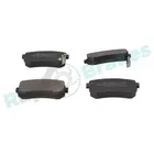 Brake pads set for rear wheels R-P1240