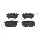 Brake pads set for rear wheels R-P1476