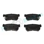 Brake pads set for rear wheels R-P1160