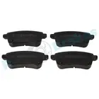 Brake pads set for rear wheels R-P0902