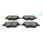 Brake pads set for rear wheels R-P0709