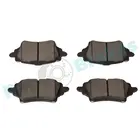 Brake pads set for rear wheels R-P1616