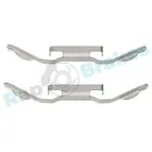 Fastening elements for front brake pads R-U0045