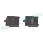 Brake pads set for rear wheels R-P0438