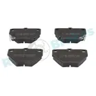 Brake pads set for rear wheels R-P1047