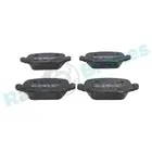 Brake pads set for rear wheels R-P0529