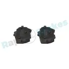 Brake pads set for rear wheels R-P0863