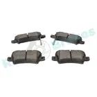 Brake pads set for rear wheels R-P1200