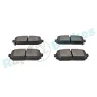 Brake pads set for rear wheels R-P1250