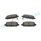 Brake pads set for rear wheels R-P1633