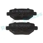 Brake pads set for rear wheels R-P1539